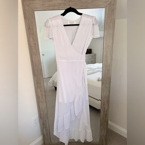 WAYF Natasha Wrap Dress
